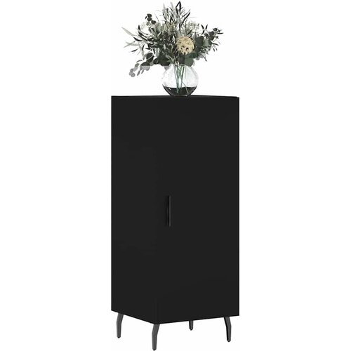  Komoda crna 34,5 x 34 x 90 cm od konstruiranog drva Slike