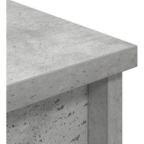 VidaXL Visoka omara betonsko siva 50x35x180 cm inženirski les Slike