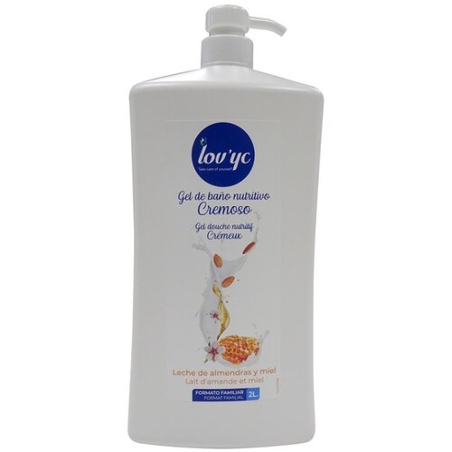 Lovyc gel za tuširanje almond milk & honey, 2l Slike