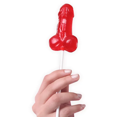 SecretPlay strawberry penis lollipop 30g