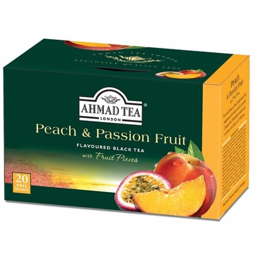 Ahmad Tea crni čaj Marakuja breskva 20/1 40g Slike