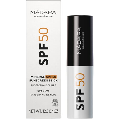 Mineral MÁDARA Mineral SPF50 Sunscreen Stick krema za sunčanje i sticku SPF 50 12 g Cene