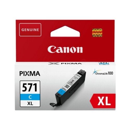 Canon kartu&amp;scaron;a CLI-571C XL (modra), original Slike