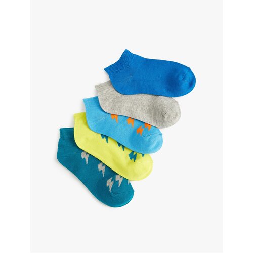 Koton 5-Piece Multicolored Booties Socks Set Cotton Slike