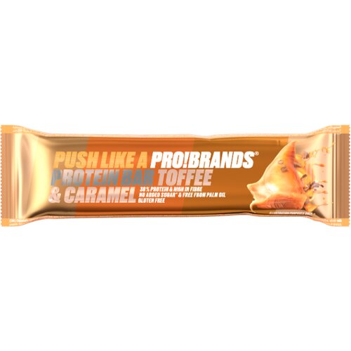 PRO BRANDS Proteinska čokoladica - 24 x 45 g karamela Slike
