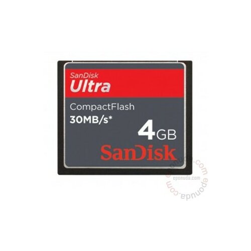 Sandisk Compact Flash 4GB Ultra 30MB/s memorijska kartica Slike