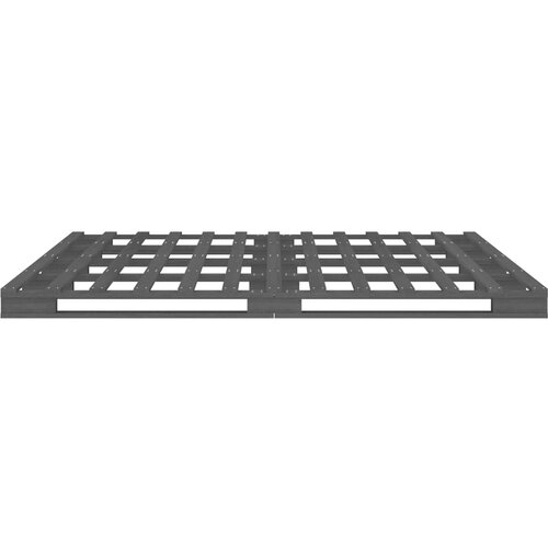  Krevet od paleta sivi 140 x 190 cm od masivne borovine Slike