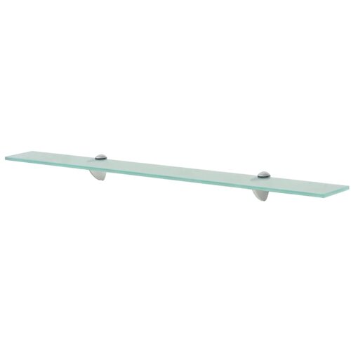 Zidne police 2 kom staklene 80 x 10 cm 8 mm Slike