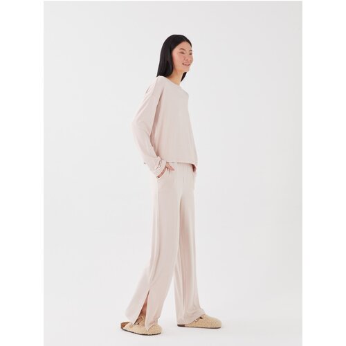 LC Waikiki Pajama Set - Beige - Plain Slike