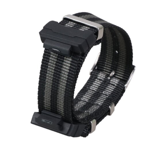 INF Najlonski platneni pašček za uro Casio G-Shock Black+Grey, (22102908) Cene