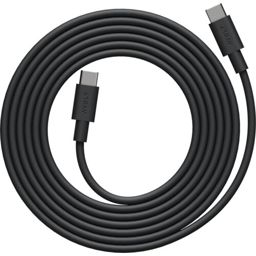 AVOLT Cable 1 USB-C to USB-C - polnilni kabel - Stockholm black Cene