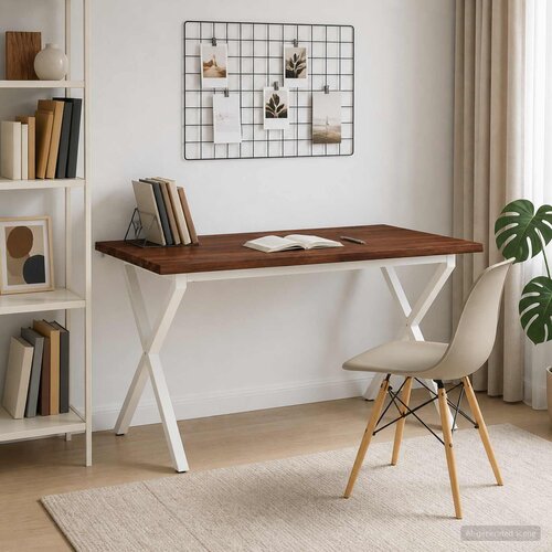  Stol za blagovanje s prirodnim rubom 140 x 80 x 75 cm Cijene