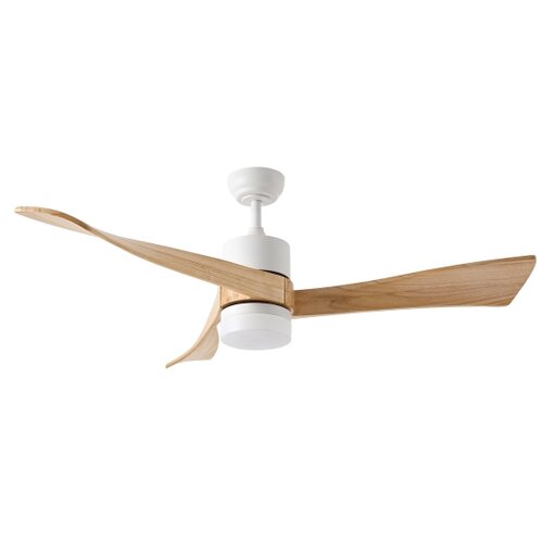  ZEVENTI - LED Plafonski ventilator NATURITO LED/18W/230V Wi-Fi Tuya bela/hrast + daljinski upravljač Slike