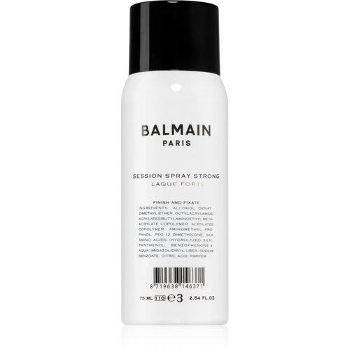 Balmain Hair Couture Session Spray lak za kosu za jako učvršćivanje putno pakiranje 75 ml Cene