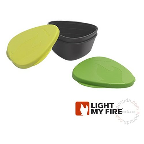 Light My Fire Posuda SnapBox original 2-pack (Green) Slike