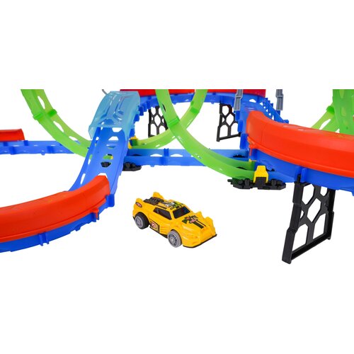  Staza za autiće Extreme Race - 74 elemenata Slike