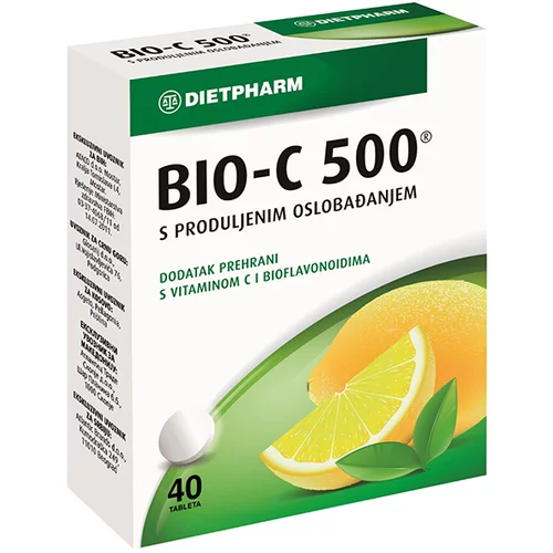 Dietpharm Bio-C 500, tablete s podaljšanim sproščanjem