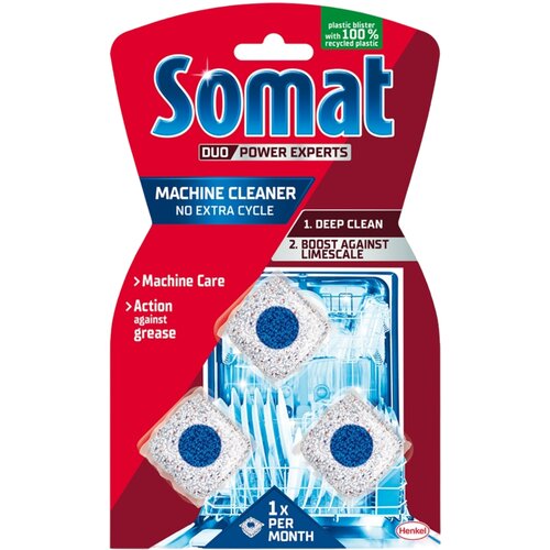 Somat kapsule za čišćenje mašine za pranje sudova machine cleaner u kapsulama 3x20g Slike