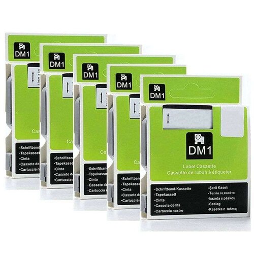PUTTY Traka za Dymo DM1 45800 19mm x 7mm crna/providno Cene