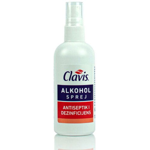 Clavis 70% Aalkohol sprej, antiseptik i dezificijent, 100ml Slike