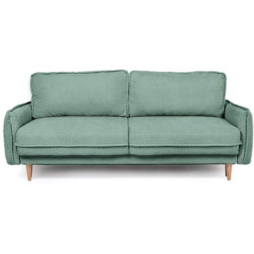 Bonami Selection Zelena raztegljiva sedežna garnitura iz tkanine bouclé 215 cm Patti – Cene