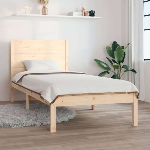  Posteljni okvir trden les 75x190 cm, (20906460) Slike