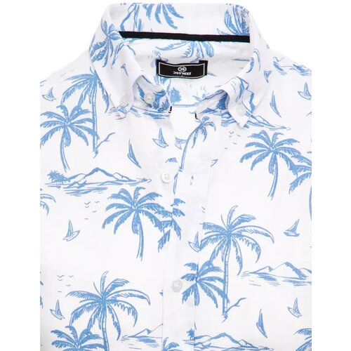 DStreet Men's White Short Sleeve Shirt Cijene