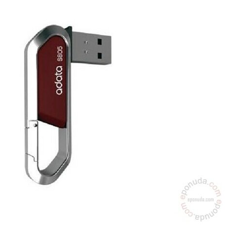 Adata 16GB Carabiner Keychain RED AS805-16G-RRD usb memorija Slike