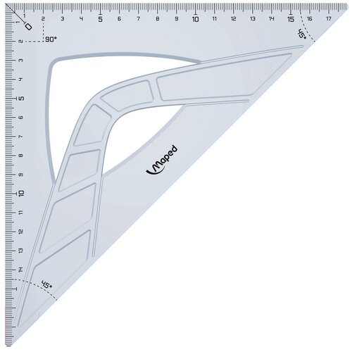 trougao geometric 45 stepeni 45 stepeni / 26CM Slike