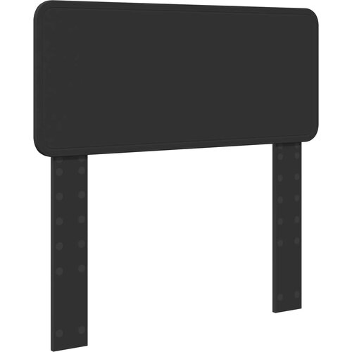  Krevetna konstrukcija Crna 100 x 200 cm Inženjersko Drvo Slike