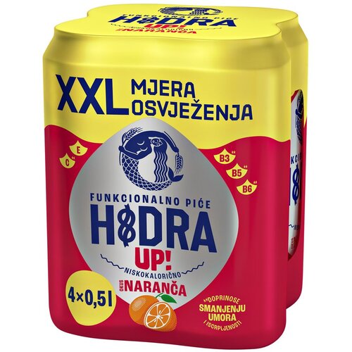 Hidra up naranča lim 0,5L 4PACK XXL Slike
