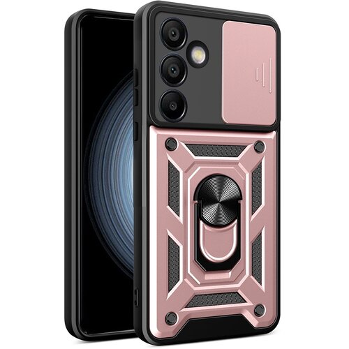 HURTEL Hybrid Armor Camshield za Samsung Galaxy A56 - Roza Cene