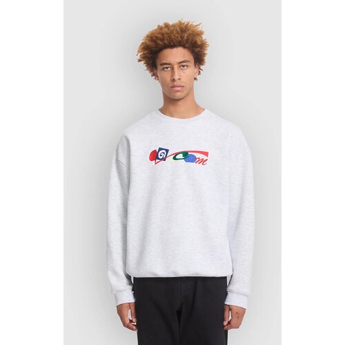 Volcom Fa Carrau Crew Pulover bone heather Slike