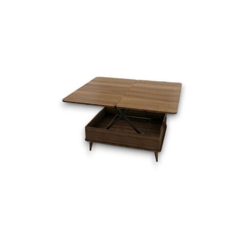 Hanah home Stol za dnevni boravak Dy Ada 90x38x60 cm, Smeđa Slike