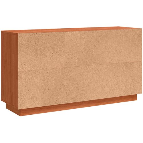  Kreveta Smeđi hrast 111 x 34 x 60 cm Čvrsto borovo drvo Slike
