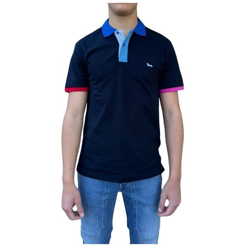 Harmont&amp;amp;Blaine Majice &amp;amp; Polo majice LRQ417020862 Modra Slike