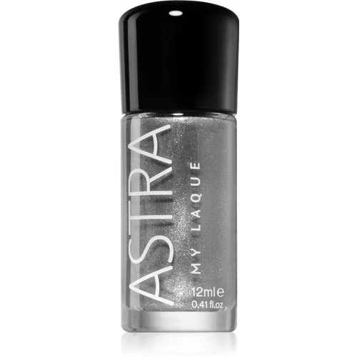 Astra Make-up My Laque 5 Free dolgoobstojen lak za nohte odtenek 39 Precious Silver 12 ml