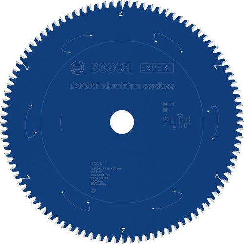 Bosch aku list testere za aluminijum expert 2608902192, 305 mm, 96T Cene