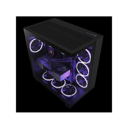 NZXT CASE H9 Flow Black Slike
