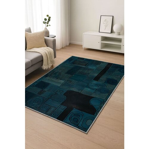 Conceptum Hypnose tepih BSR-14, pravougaoni, 120x180 cm, petrolej Cene