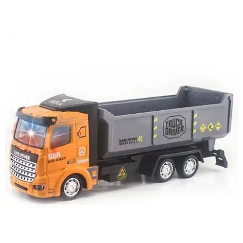 Magic Toys Transportni tovornjak s pogonom na poteg nazaj, z lučjo in zvokom 1/48 Cene