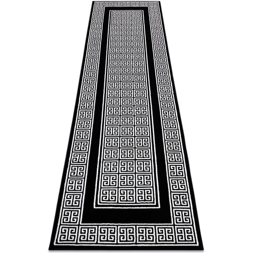 RugsX Preproge Tekač, Tekač GLOSS sodobni 6776 85 stilski, 70x300 cm Črna Cene