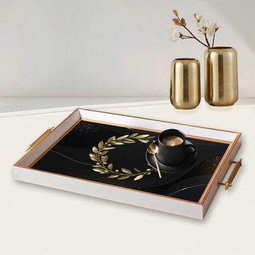 Aberto Design Poslužavnik TPB9764 50 x 29 x 3.5 cm, Šareni Cene