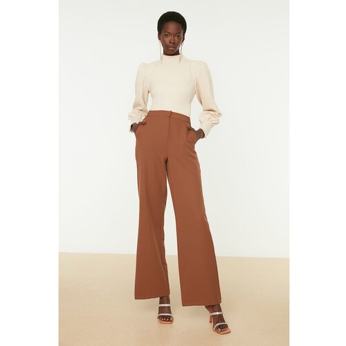 Trendyol Ženske hlače High Waist Slike