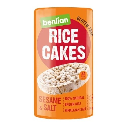 Benlian Food Galete RICE CAKES susam i so 100g Cene