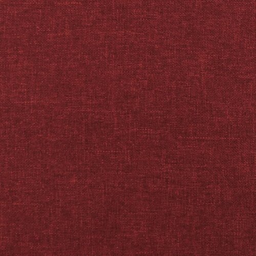  Tabure crvena boja vina 45 x 29,5 x 35 cm od tkanine Slike