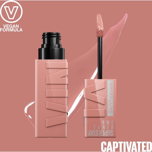 Maybelline SuperStay Vinyl Ink dugotrajni tekući ruž za usne 95 Captivated 4,2 ml Slike