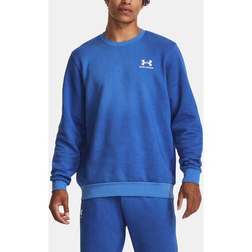 Under Armour Sweatshirt UA Essential Flc Novelty Crw-BLU - Men&amp;#039;s Slike
