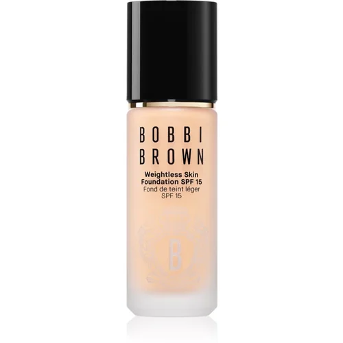 Bobbi Brown Weightless Skin Foundation SPF 15 dolgoobstojen tekoči puder z vlažilnim učinkom odtenek Neutral Sand 30 ml