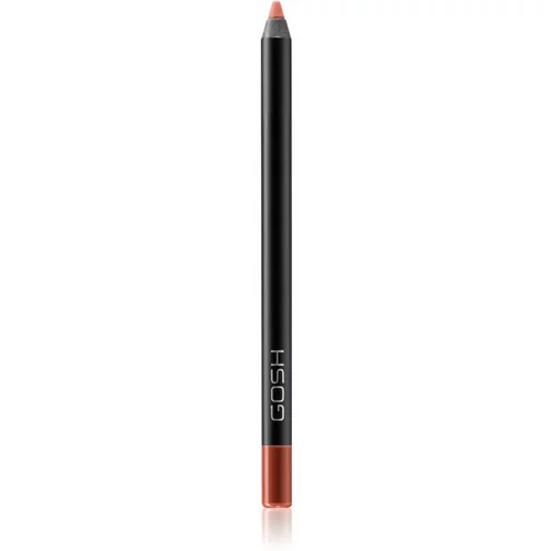 Gosh Velvet Touch vodoodporni svinčnik za ustnice odtenek 001 Nougat Crisp 1,2 g